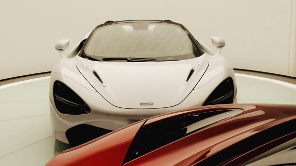 Cars White Red wallpaper