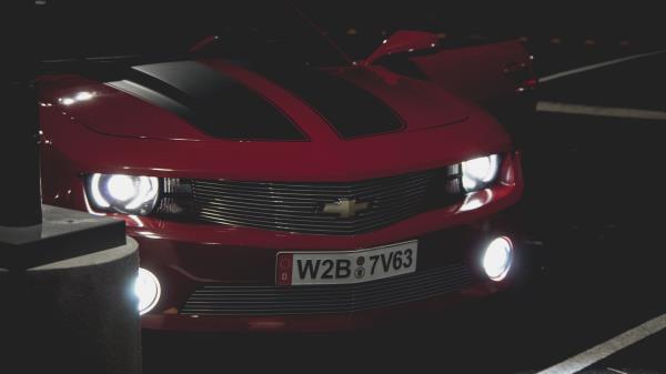 Chevrolet Camaro Front View Headlights wallpaper