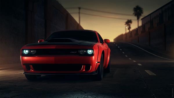 Dodge Srt Dodge Sportscar wallpaper