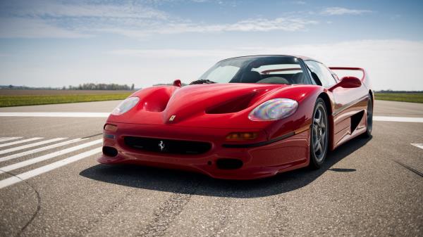 Ferrari F50 1995 Red wallpaper