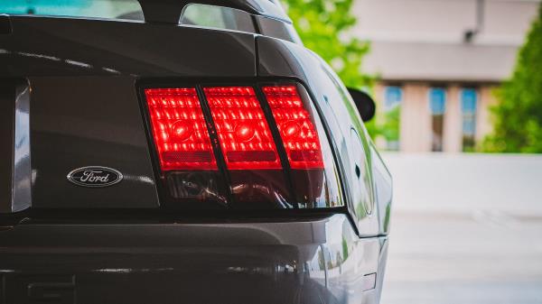 Ford Car Headlights Wallpaper
