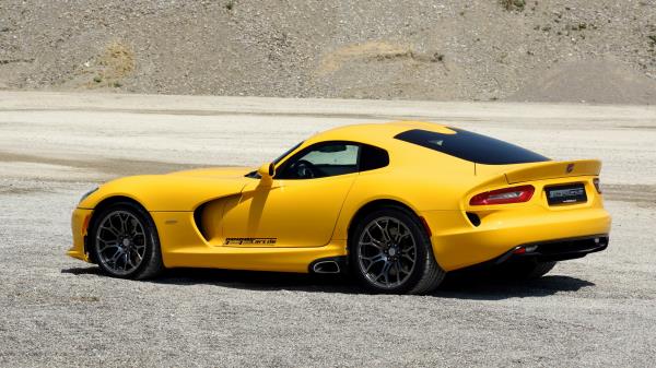 Geiger Dodge Srt Viper Yellow Side View wallpaper