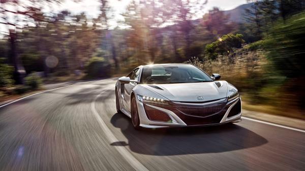 Honda Acura Nsx Front View Speed wallpaper
