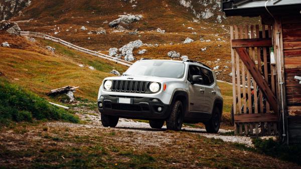 Jeep Car Front View wallpaper