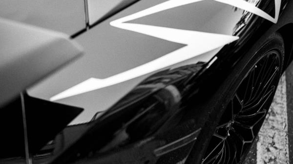 Lamborghini Bw Black wallpaper