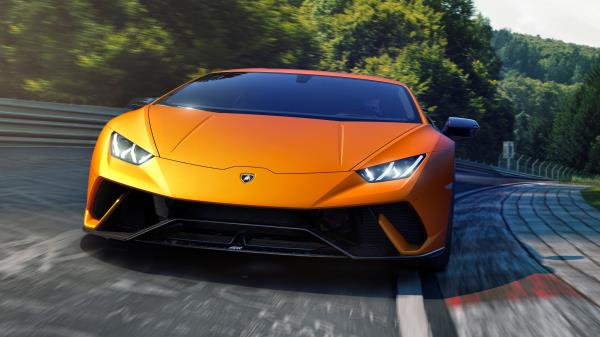 Lamborghini Huracan Performante 4k 2017 wallpaper