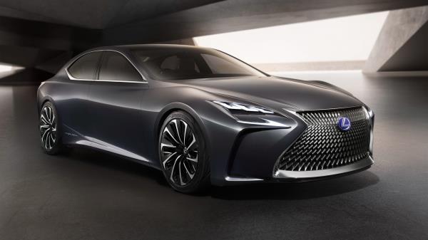 Lexus Lf Fc Side View wallpaper