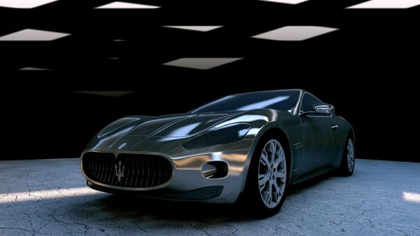 Maserati Maserati Gt Side View wallpaper