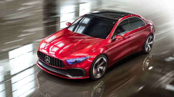 Mercedes Benz Concept A Sedan 2017 Wallpaper