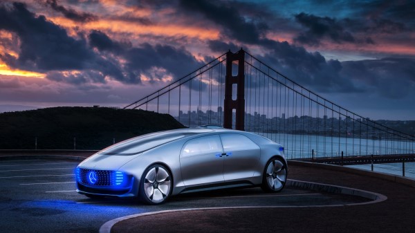 Mercedes Benz F015 2015 Side View wallpaper