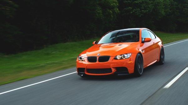 Orange E92 Speed Bmw M3 wallpaper