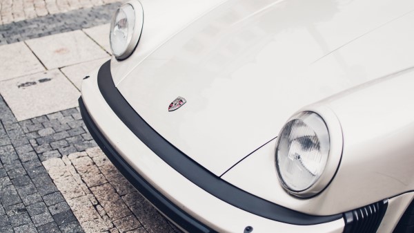 Porsche Front Bumper Lights Logo wallpaper