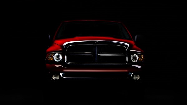 Ram Grille Car Front View wallpaper