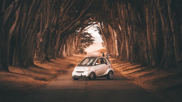 Smart Fortwo Car Road wallpaper