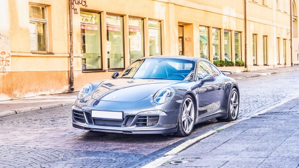 Sports Car Front View Stylish wallpaper