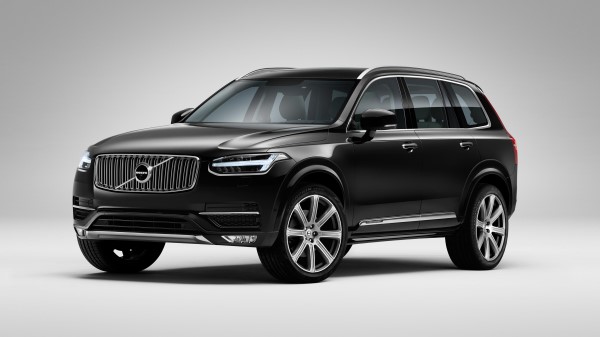 Volvo Xc90 Black Side View wallpaper