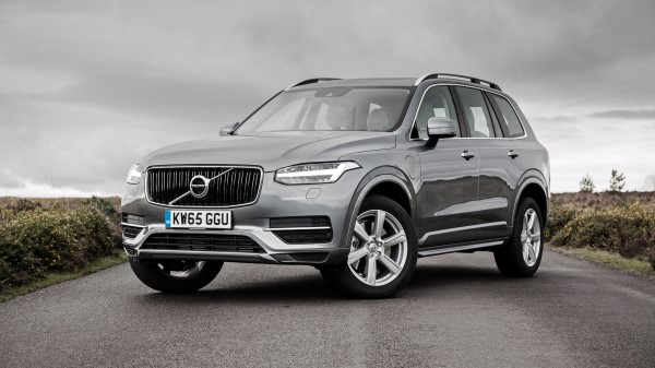 Volvo Xc90 Silver Side View wallpaper