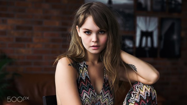 Anastasia Scheglova Portrait 3x wallpaper