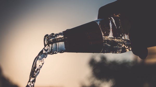 Bottle Water Jet Wallpaper