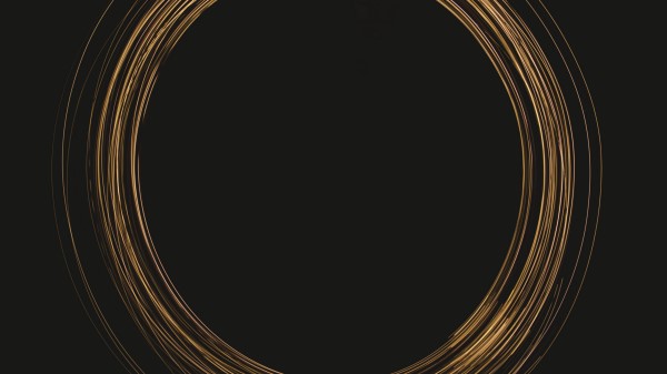 Circle Glow Dark Wallpaper