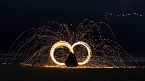 Freezelight Man Silhouette Image Wallpaper