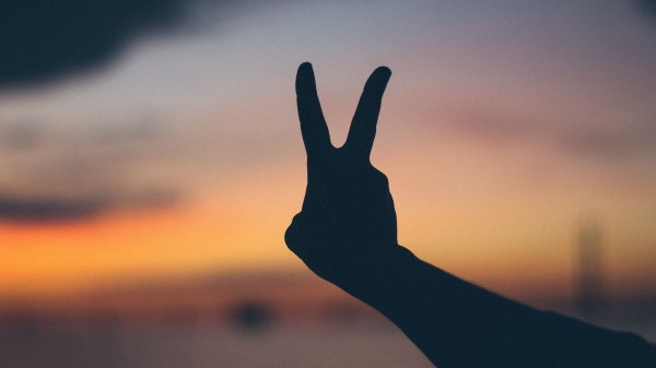 Hand Gesture Fingers wallpaper