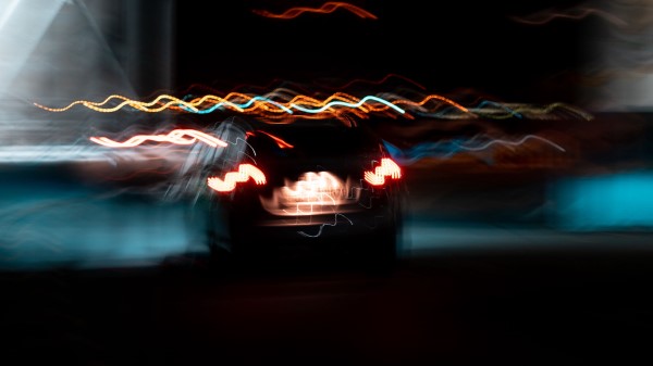 Lights Blur Distortion wallpaper