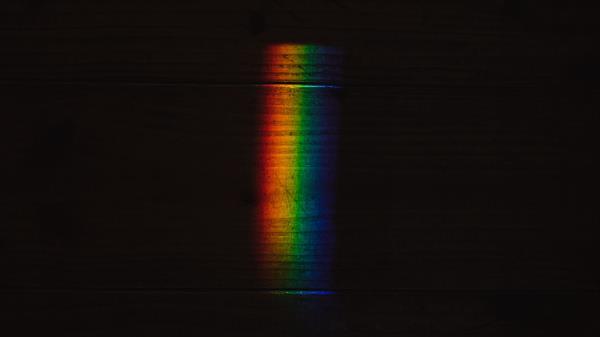 Rainbow Colorful Beam wallpaper
