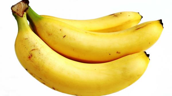 Banana White Brush Wallpaper