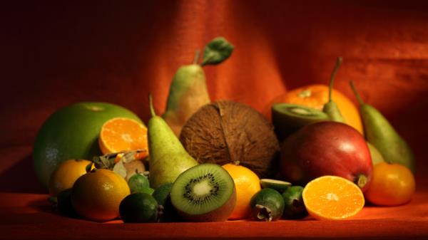 Berries Bananas Fruit Appetite Wallpaper