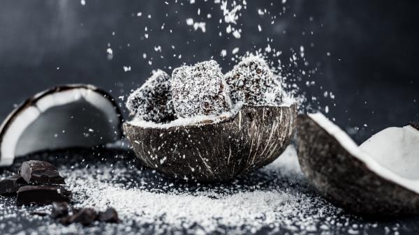 Coconut Shavings Chocolate wallpaper