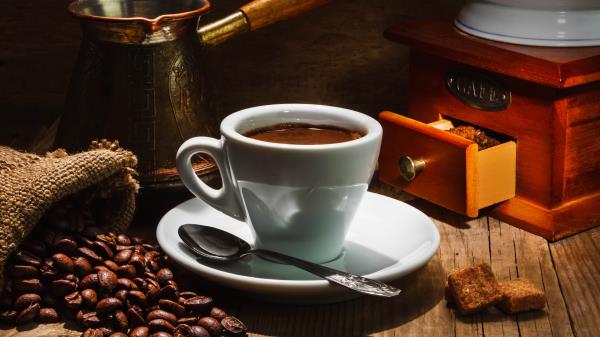 Coffee Composition Coffee Grinder Grain wallpaper