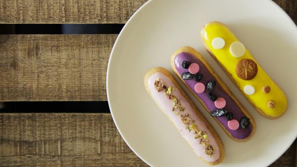 Cookies Dessert Icing Plate wallpaper