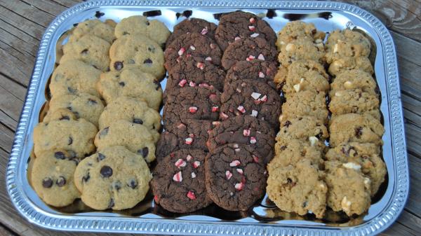 Cookies Dessert Tray wallpaper