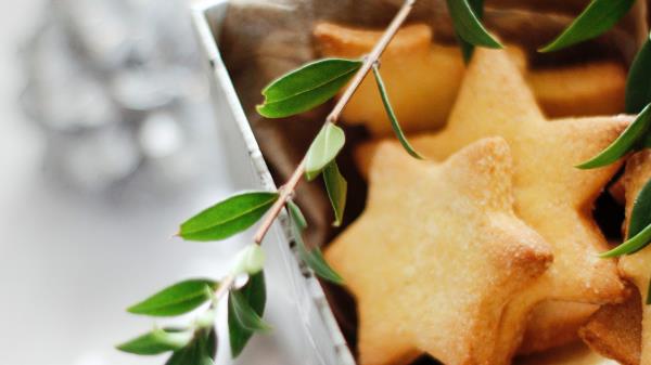 Cookies Stars Branch wallpaper