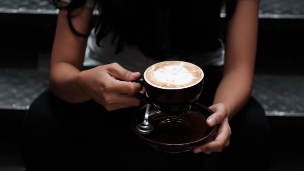 Cup Coffee Hands Cappuccino wallpaper