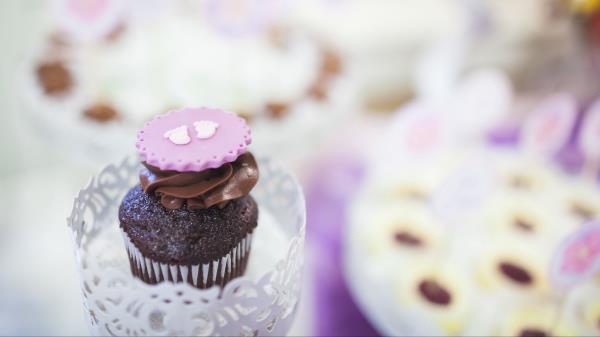 Cupcake Glaze Dessert wallpaper