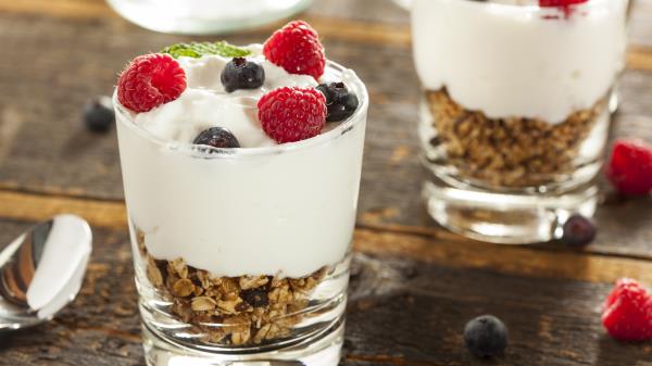 Dessert Berries Sweet Cake Cream wallpaper