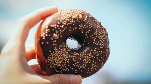 Donut Pastry Glaze Wallpaper