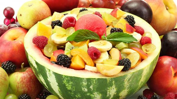 Fruit Watermelon Salad Assorted wallpaper