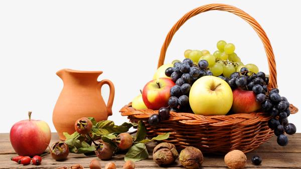 Fruits Grapes Jug Useful wallpaper
