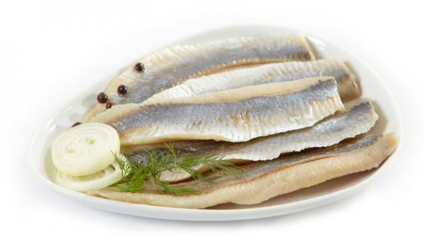 Herring Pieces Plate Decoration wallpaper