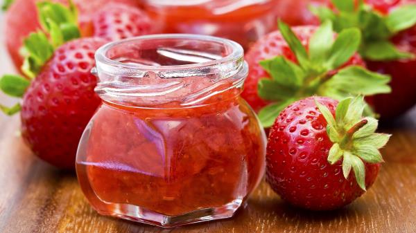 Jam Strawberry Bank wallpaper