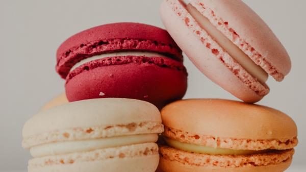 Macaroons Cookies Dessert wallpaper