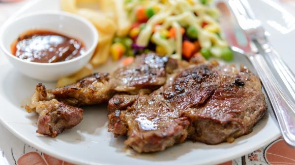 Meat Beef Vegetables Sauce wallpaper