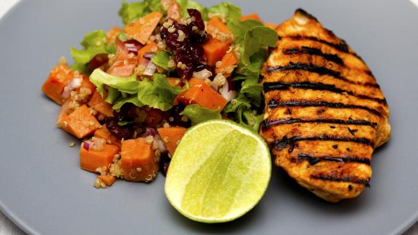 Meat Vegetables Dinner Wallpaper