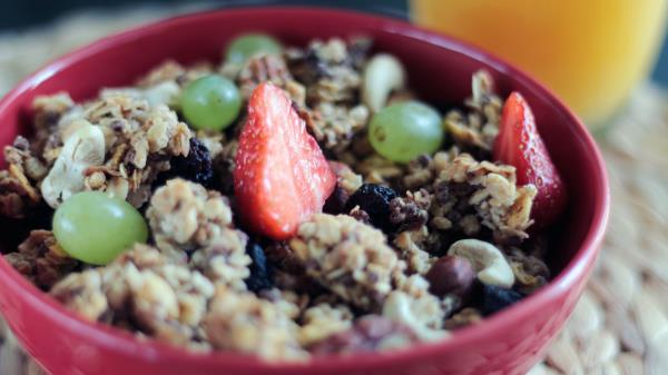 Muesli Cereals Fruits Berries wallpaper