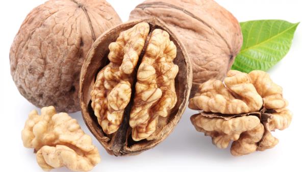Nuts Leaf White Background Cut wallpaper