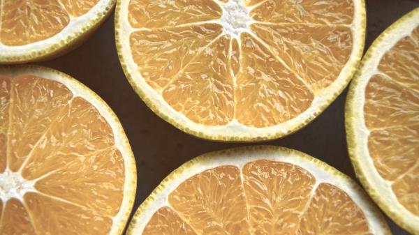 Oranges Citrus Slice Wallpaper