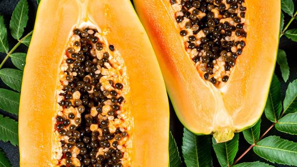 Papaya Fruit Exotic wallpaper